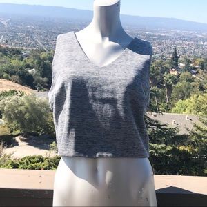 Chelsea 28 Grey Crop Top Size L